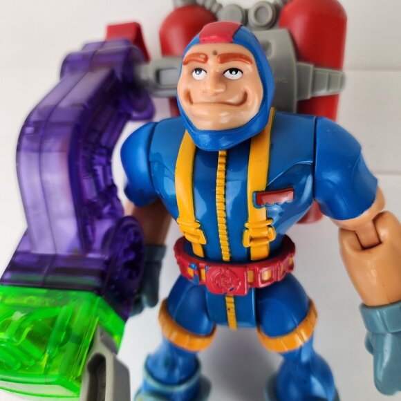 Fisher-Price 1998 Rescue Heroes Gil Gripper Scuba Diver Action Figure - Picture 5 of 6